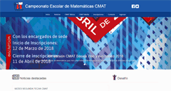 Desktop Screenshot of cmat.cl